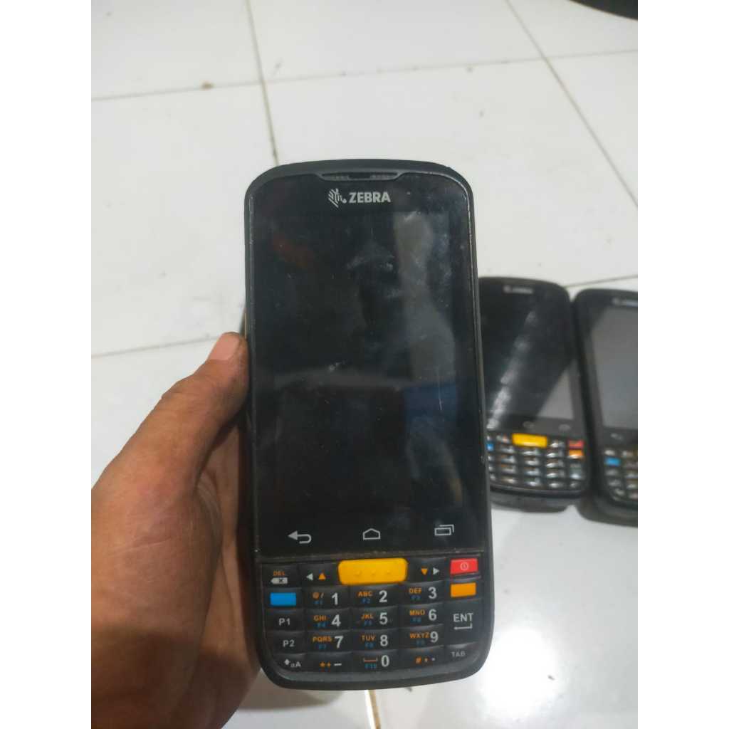 HP Scanner Zebra Kondisi Rusak