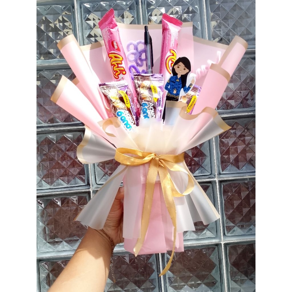 buket besar isi makanan Mamica shop