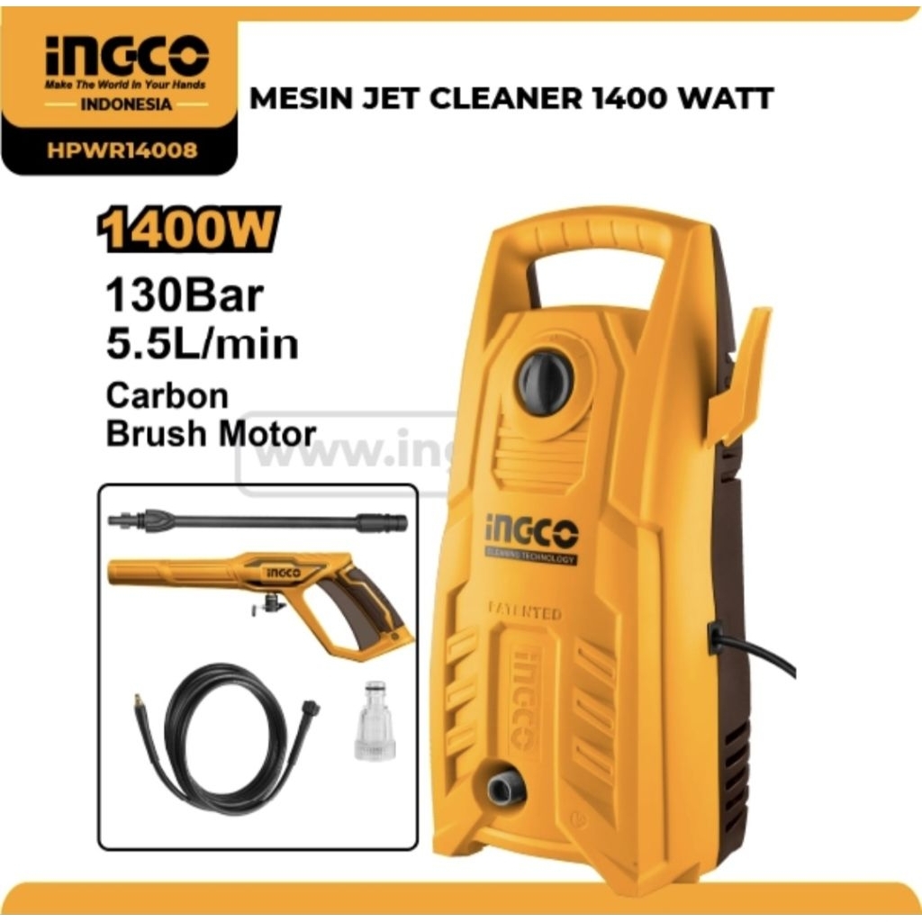 MESIN JET CLEANER 1400 WATT HPWR14008 INGCO