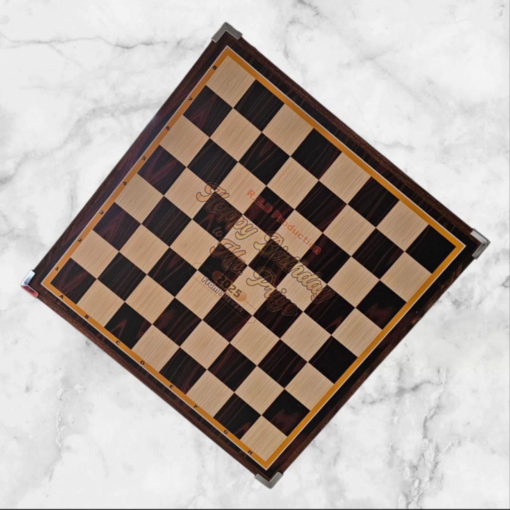 Papan catur PREMIUM CUSTOM 50X50