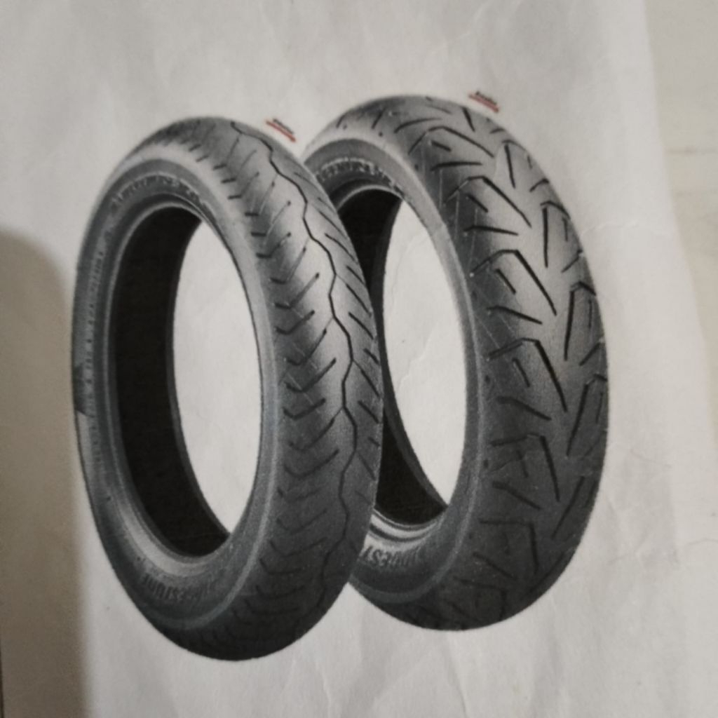 PAKETAN BAN LUAR BATTLAX BRIDGESTONE BATTLECRUISE H 50 BAN HARLEY TOURING UKURAN 130/60-16 DAN 180/5
