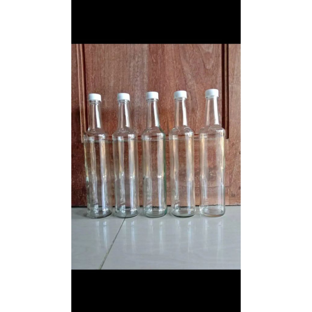 botol marjan 460ml + tutup plastik