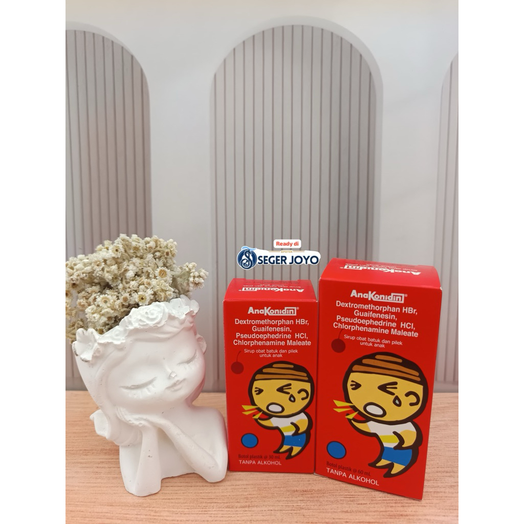 ANAKONIDIN DMP SIRUP ANAK (Obat Batuk dan Pilek Anak)