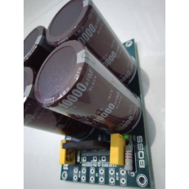 KIT PSU 4 X ELCO NIPPON CHEMICON 10000uF 80V Original Asli Plus Skun PCB