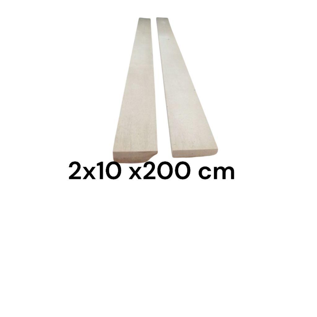Kayu papan serbaguna / kayu papan  2 x10x 200 cm- 100 cm sudah di serut halus