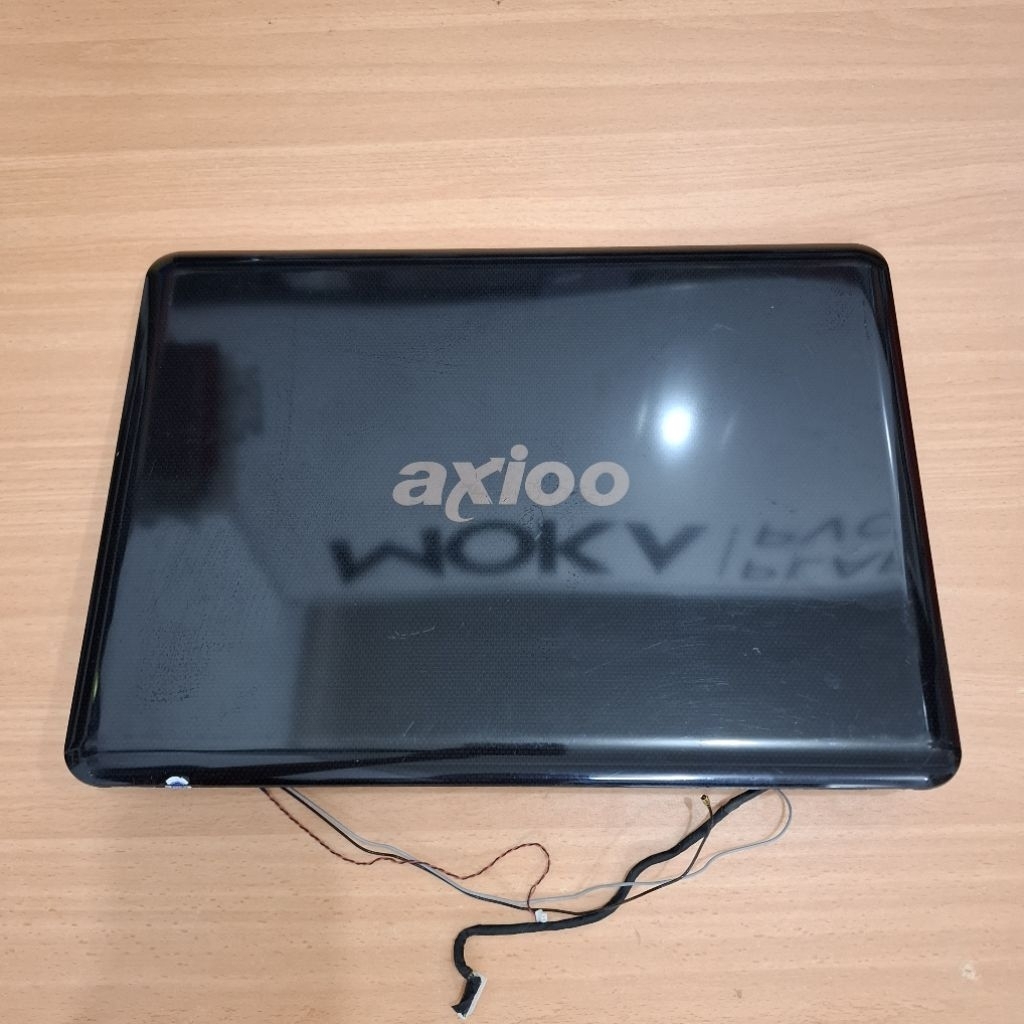 Cover Laptop Axioo Neon HNM bekas LCD rusak