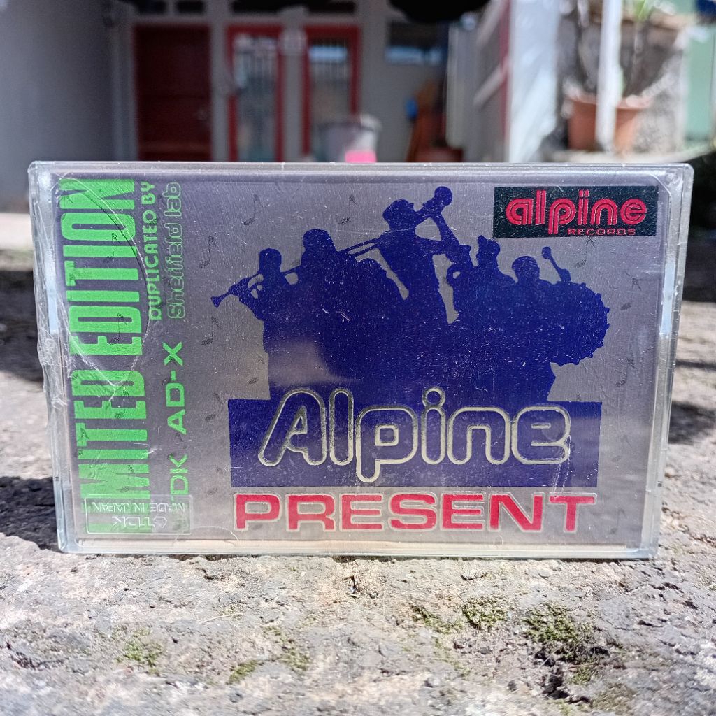 TDK AD-X 60 Alpine Present (Limited Edition) Type I (1982) Blank Cassette Tape Made in Japan Sealed 