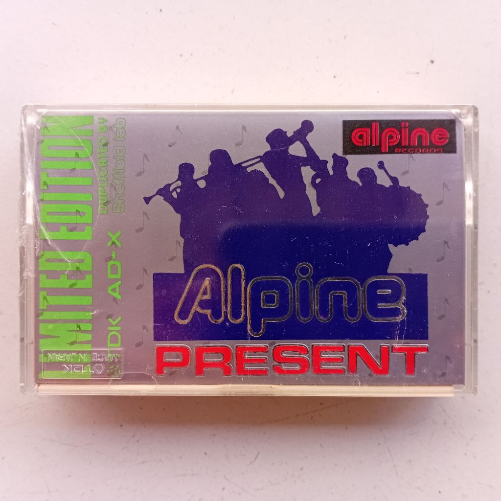 Kaset Kosong TDK AD-X 60 Alpine Present (Limited Edition #247) Type I (1982) Made in Japan Segel Nos