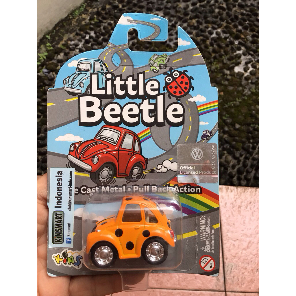 MAINAN MOBIL DIECAST LITTLE BEETLE VW