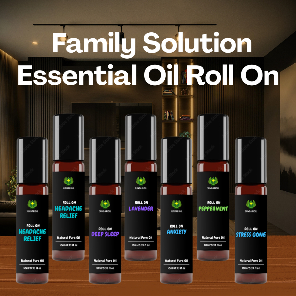 Essential Oil Roll On Aromaterapi Essential Oil Minyak Atsiri Aromaterapi Alami Cough & Flu Deep Sle