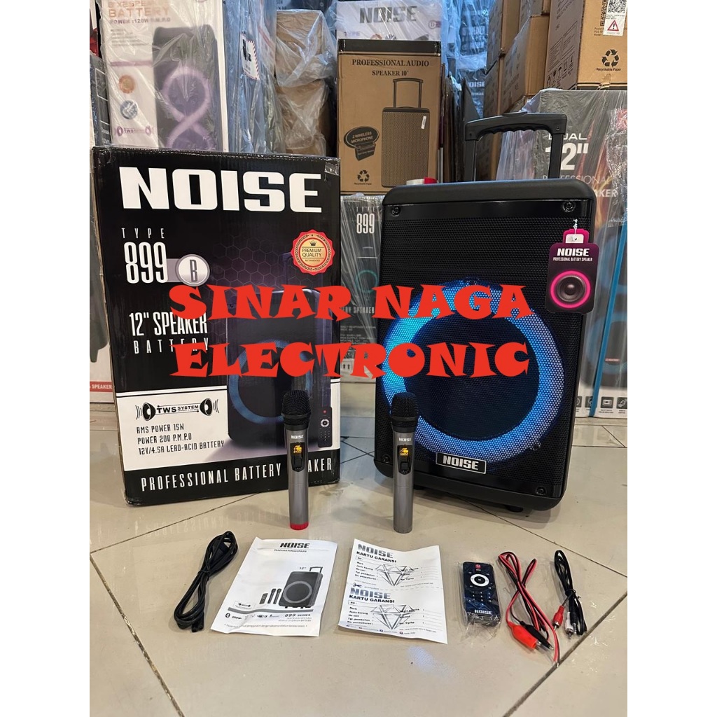 Speaker Portable 12 INCH NOISE 899B / NOISE 899 B