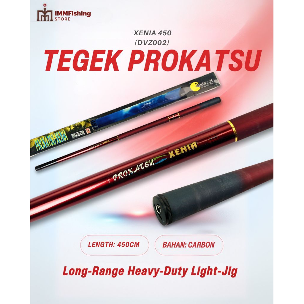 TEGEK PROKATSU XENIA 450 | TONGKAT PANCING