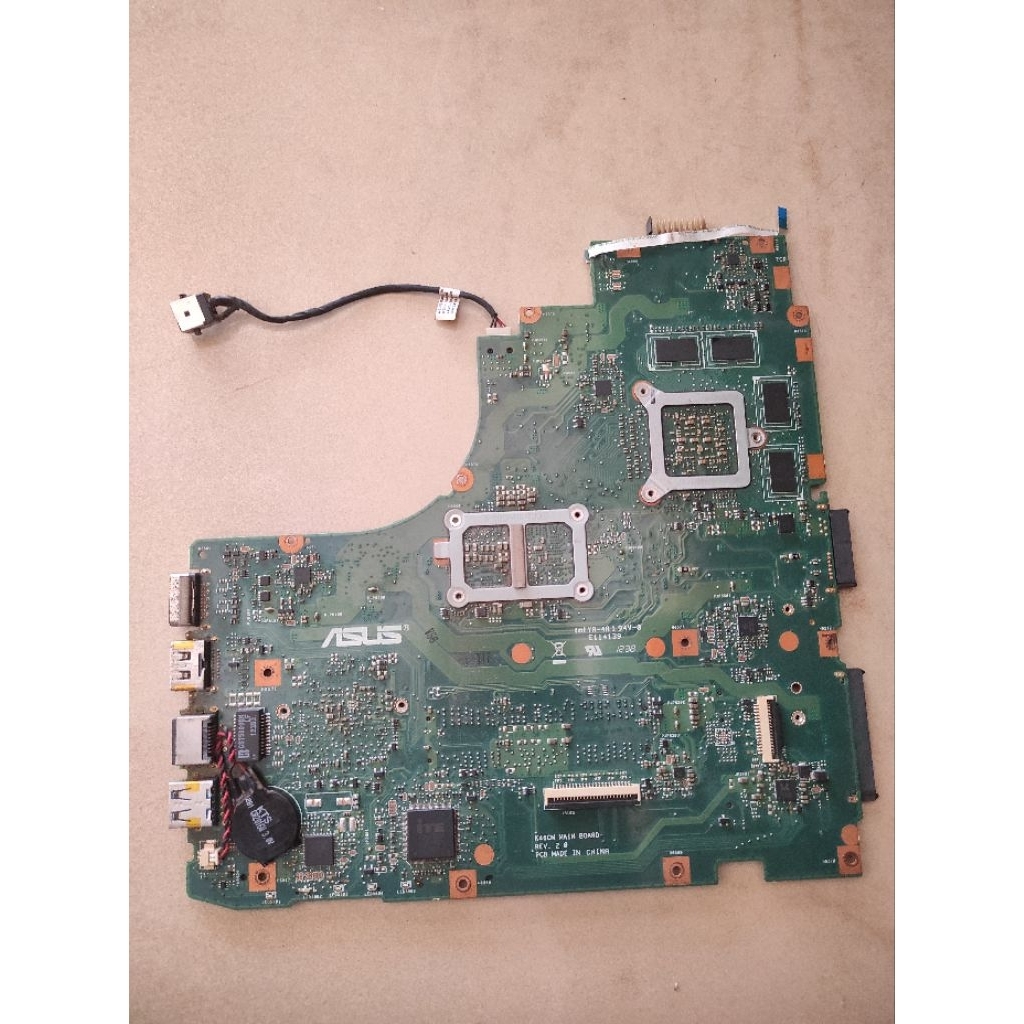 Motherboard Mainboard Mobo Mesin Mati Laptop Asus A46C K46C K46CA K46CM Core i3