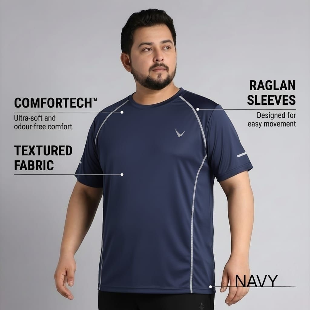 Kaos Olahraga Pria Jumbo Logo Lengan Pendek / Kaos Big size Olahraga pria wanita