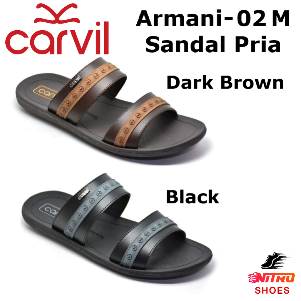 Carvil Sandal Pria Armani-02 M