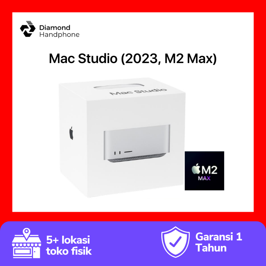 Apple Mac Studio 2023 M2 Max chip 32GB 512GB