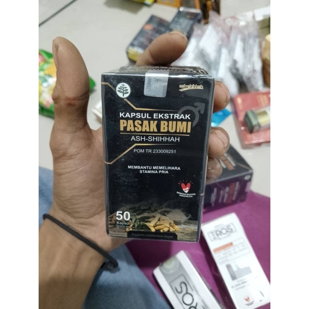(BPOM) Ekstrak Pasak-Bumi Ash-Shihhah Pasak 50 Kapsul