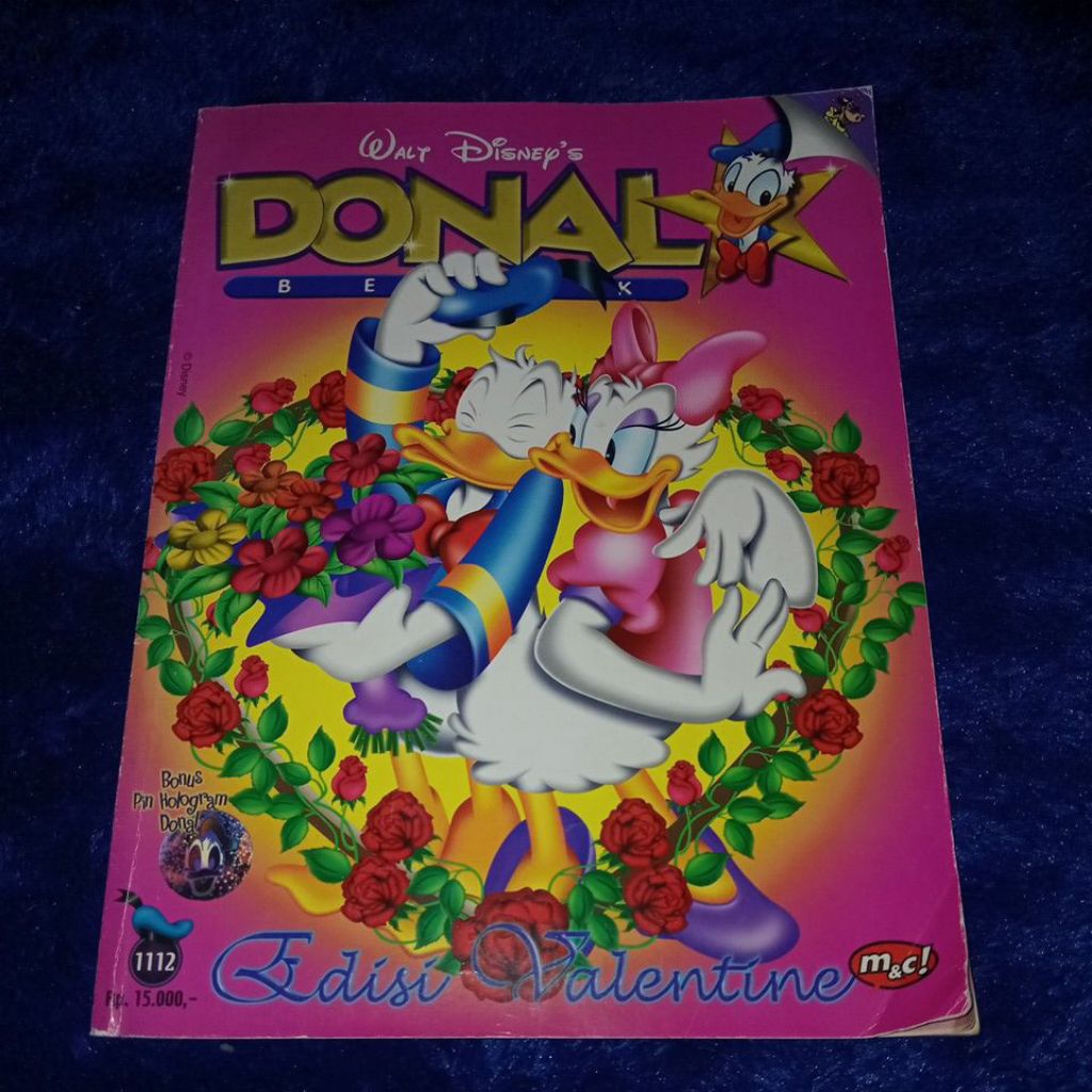 buku donal bebek edisi Valentine 1112