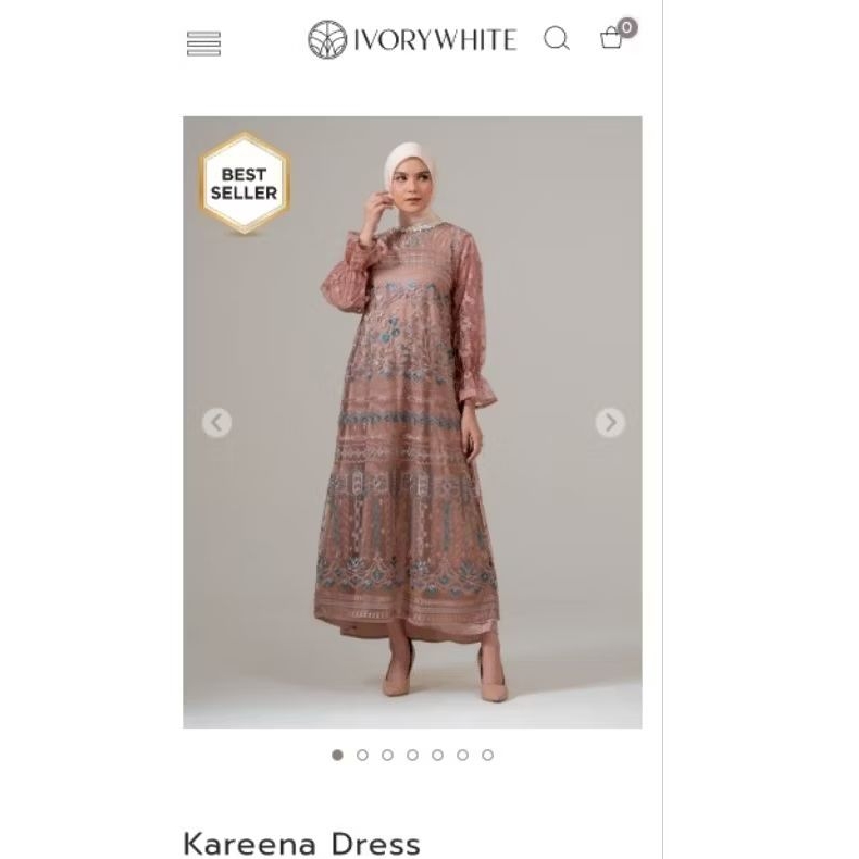 Kareena Dress by Ivory white studio