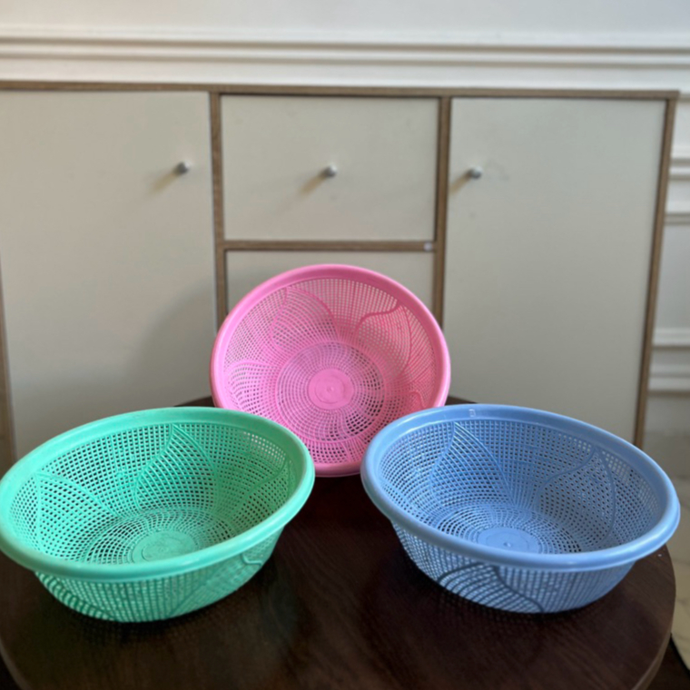 12pcs Wakul Panda Star Kecil 26 cm | Wadah Berkat | Wakul Hajatan Plastik Warna Cerah