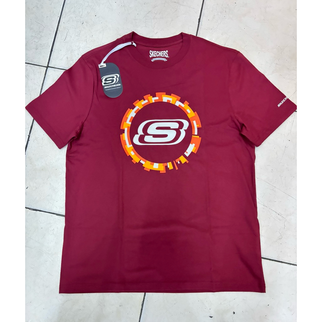 Kaos Skechers Katun Pria Original BIGSALE