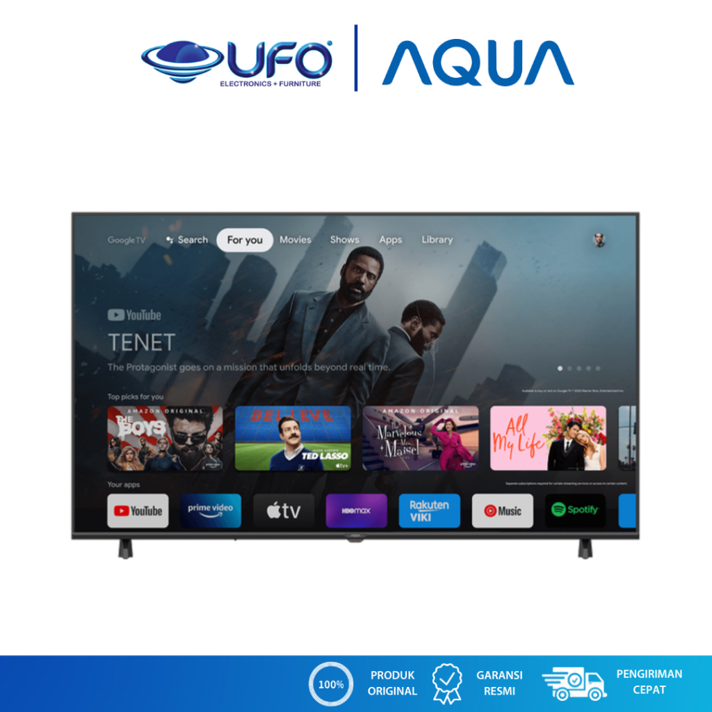 AQUA 43 INCH SMART FULL HD GOOGLE TV AQT43K85FFX