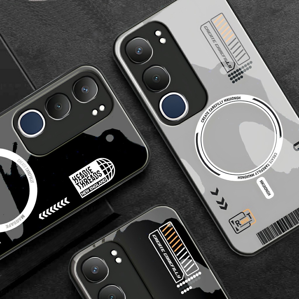 Softcase Glass Kaca Vivo Y21D Terbaru 2025 [FC65] Case Vivo Y21D - Casing  Handphone Vivo Y21D - Pel