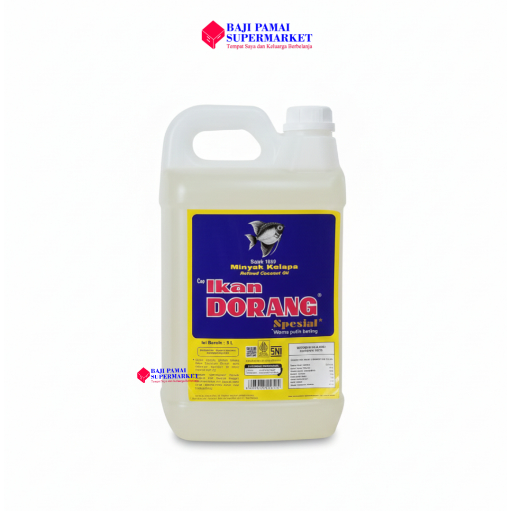 Ikan Dorang Spesial 5 Liter / Minyak Goreng Kelapa