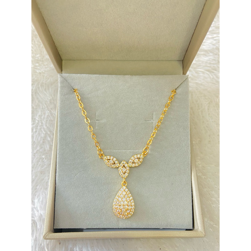 kalung rose gold