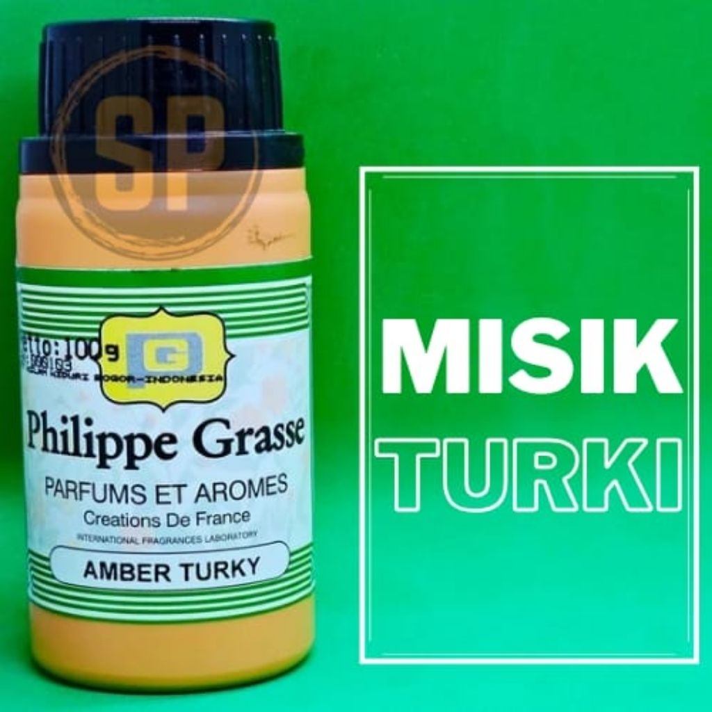 PARFUM AMBAR TURKI BIBIT PHILIPPE GRASSE / MISIK TURKI / AMBER TURKI