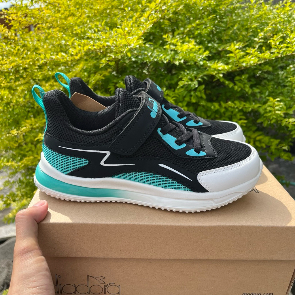 Sale Diadora Kids Hitam/ sepatu sekolah diadora