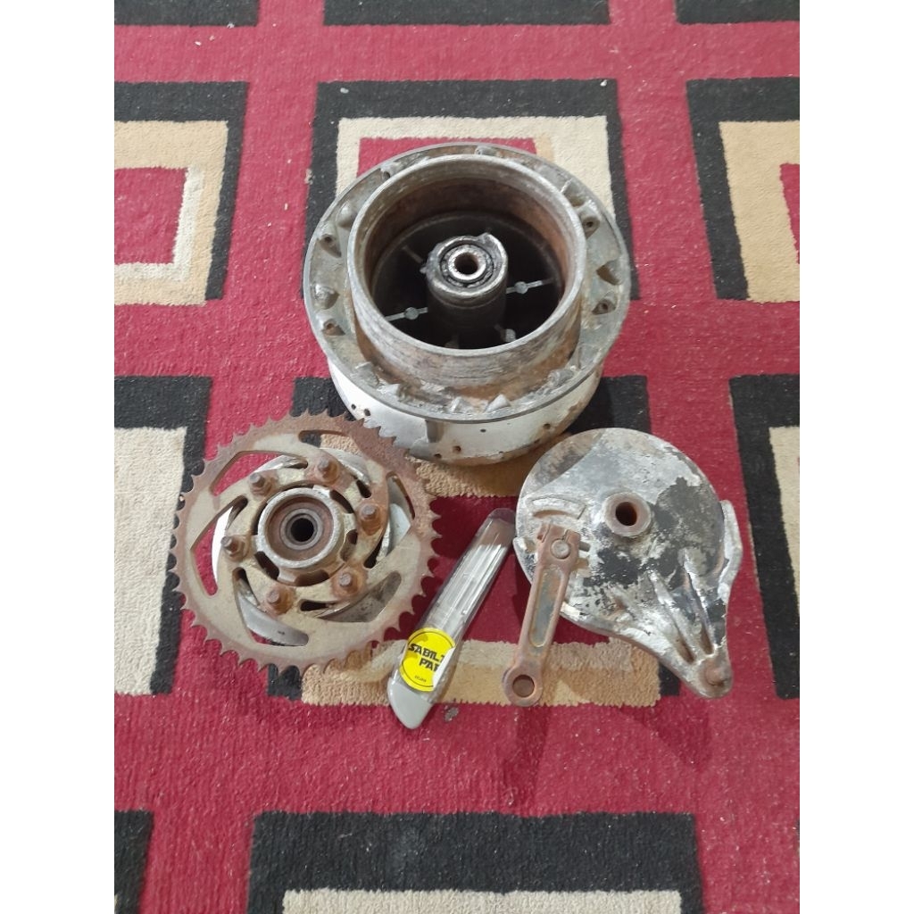 tromol belakang kawasaki elminator full set original copotan