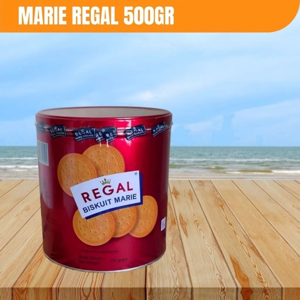 Regal Biskuit Marie Kaleng 1kg 500gr / Regal Kaleng 1 kg 500gr