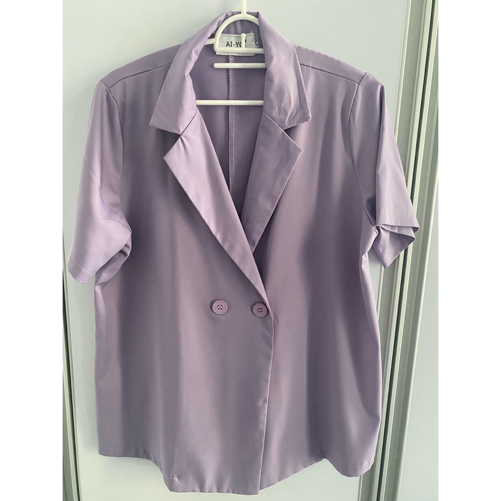 [PRELOVED] Oversize Blazer | Blazer Oversize Lengan Pendek