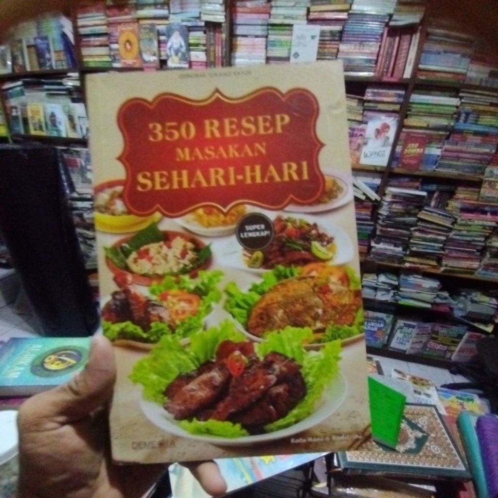350 Resep Masakan Sehari Hari Ratu Hani & Raditrini /Demedia ORIGINAL