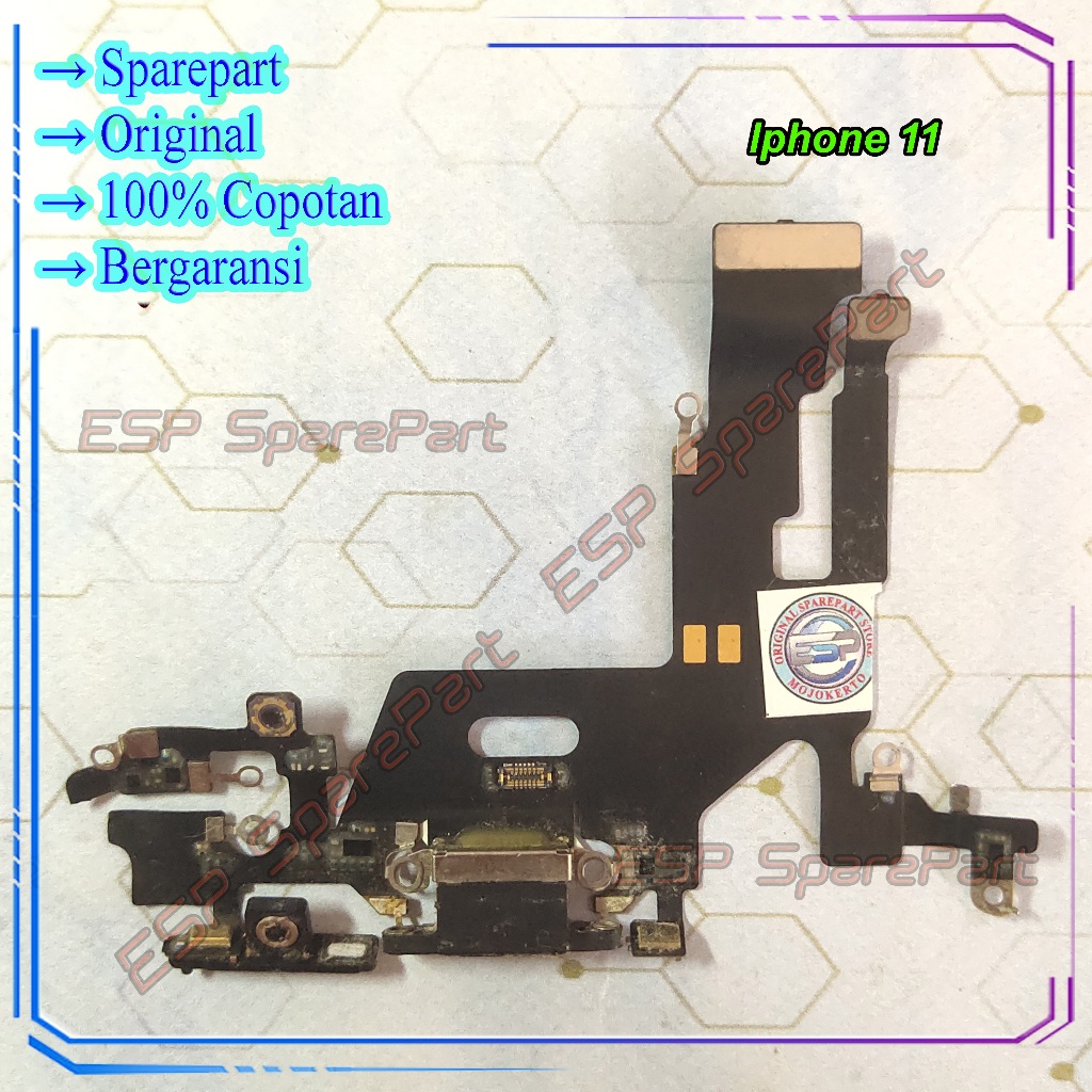 Flexible Charger Iphone 11 Fleksibel Konektor Cas / Casan Copotan