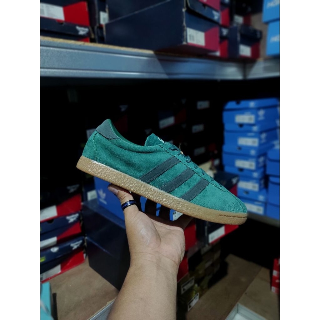 SEPATU SNEAKERS CASUAL ADIDAS TOBACCO GREEN GUM ORIGINAL 100% BNIB RESMI