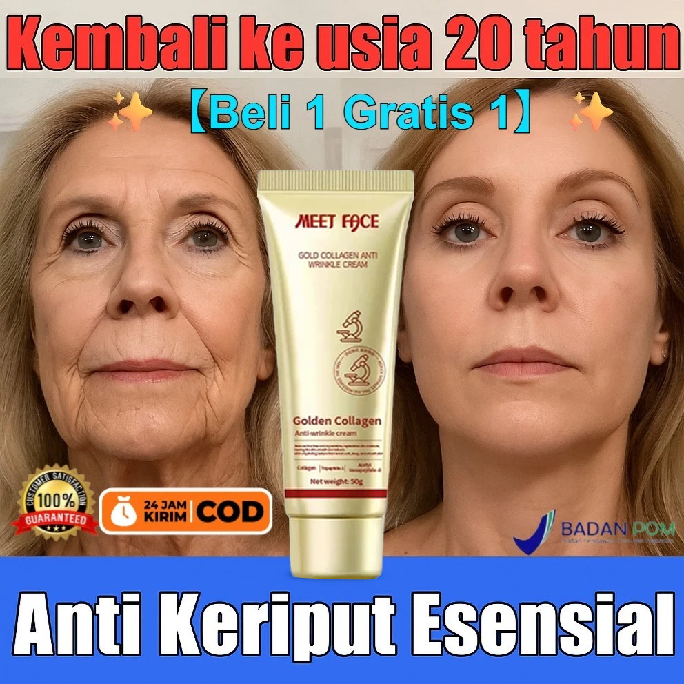 Collagen Cream Original Paket  Siang Malam Retinol Cream 100g Whitening Anti Aging Perbaikan Retinol