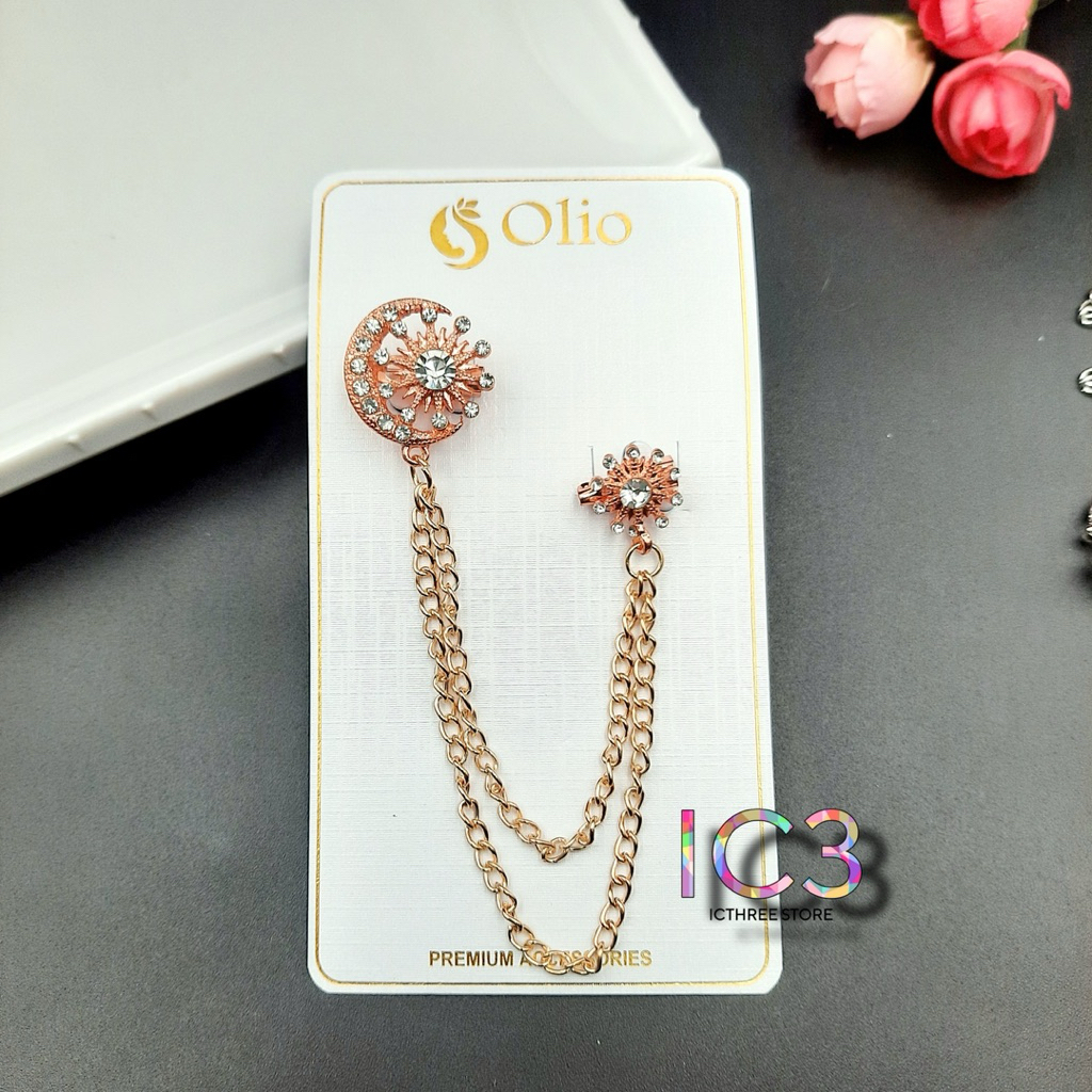 Bros kebaya Janggan | Bros Rantai Kebaya | Bros kenari jurai