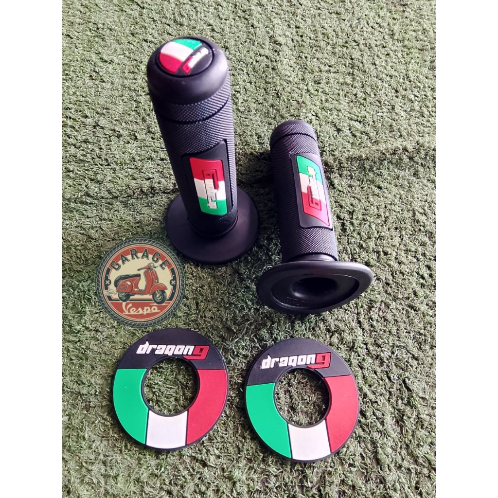 handgrip Grip model bendera italy vespa classic, vespa matic, bebek, sport