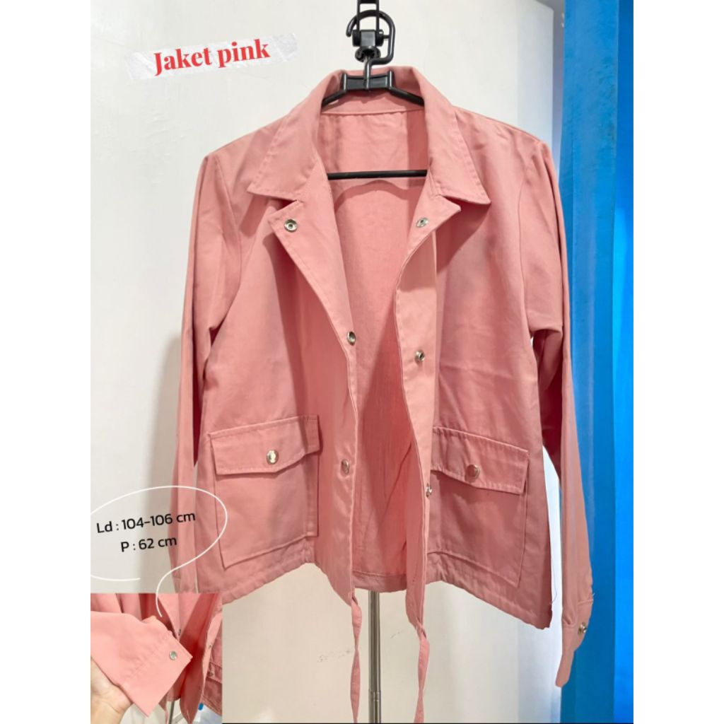 (PRELOVED) Jaket Pink
