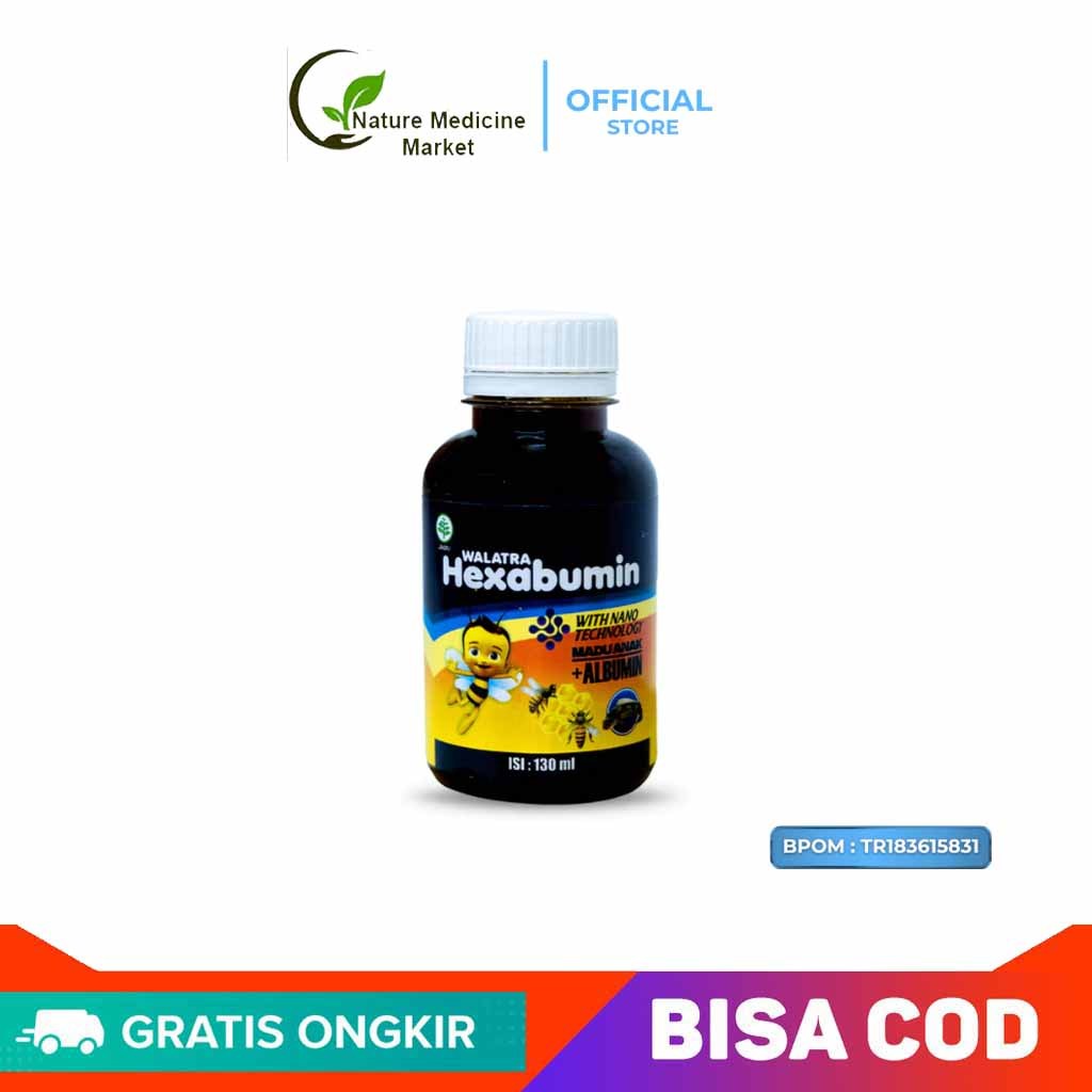 Natural Medicinee - 1 Botol Walatra Hexabumin Original