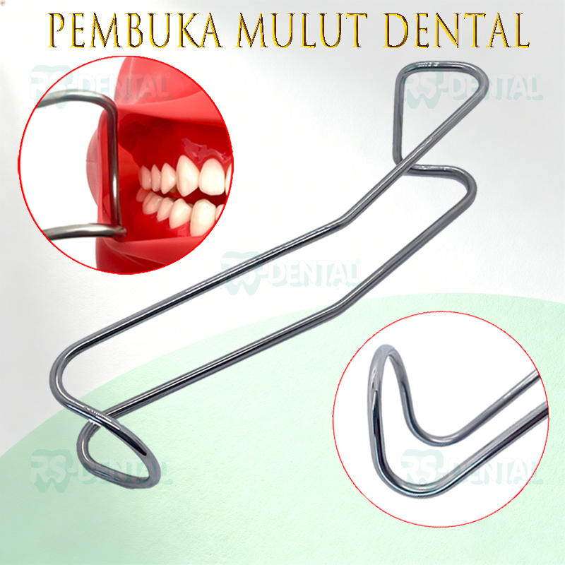Bedah Pembuka Mulut Dental mouth retractor Stainless Steel Retraktor Mulut Bedah & Oral Surgery Mout