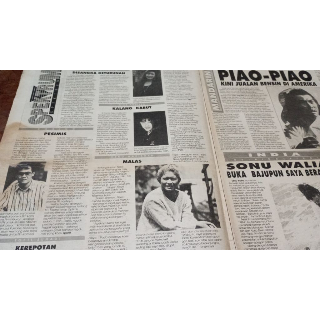 Tabloid Nyata 1994 Nike Ardilla Kalang Kabut