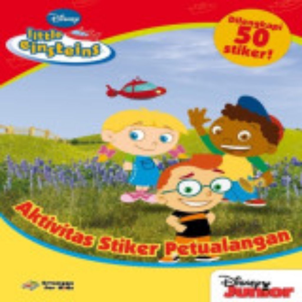 Buku Disney Junior Buku Aktivitas Stiker Petualangan