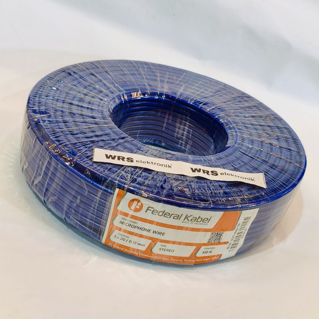 Kabel mic stereo Federal isi 3 2 x 20 per Roll 100meter