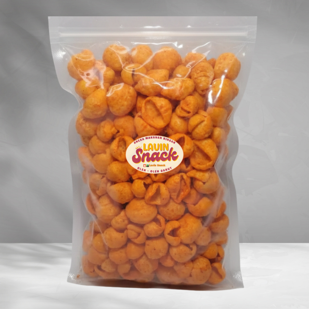 Kerupuk Keong Rambo Pedas 1KG