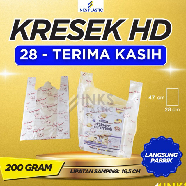 KRESEK HD TERIMAKASIH 28 KANTONG KRESEK TERIMAKASIH TRANSPARAN