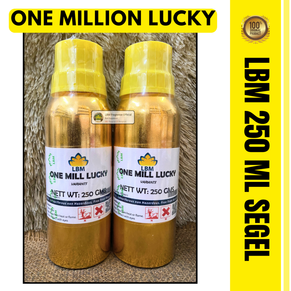 Bibit Parfum One Million Lucky Man ( 250 ML SEGEL Alumunium ) LBM Fragrance
