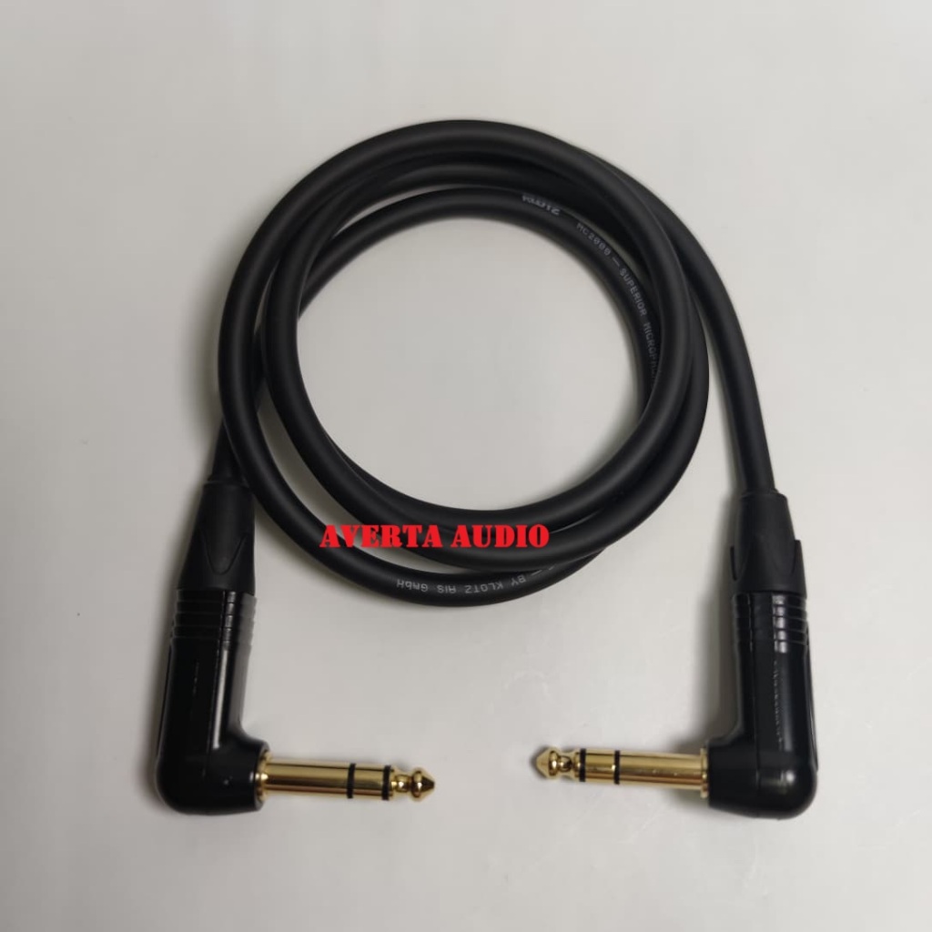 KABEL KLOTZ MC2000 ORIGINAL JACK AKAI STEREO L TO AKAI STEREO L